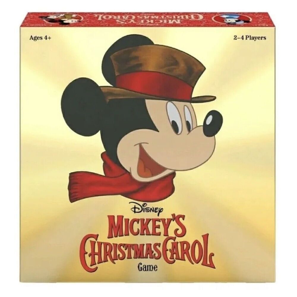 Disney Mickey's Christmas Carol Holiday Game by Funko 2-4 players ages 4+ NEW